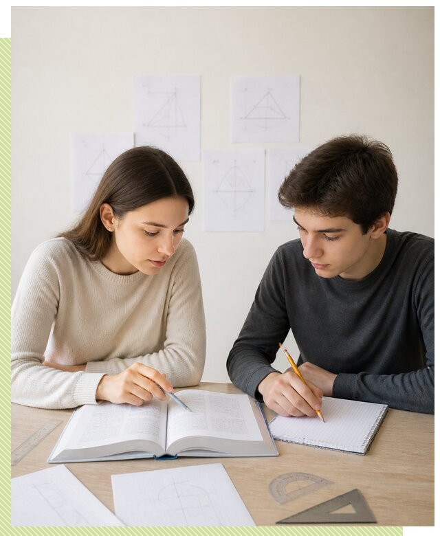 Репетитор по алгебре и геометрии для школьников в Первоуральске